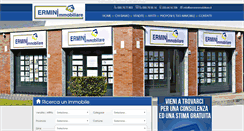 Desktop Screenshot of erminimmobiliare.it